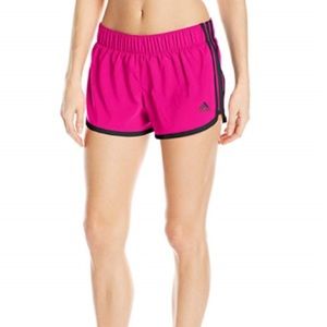 Hot Pink Adidas Soccer Shorts